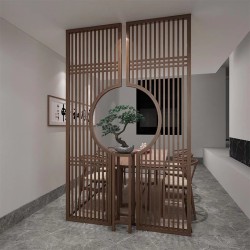 镂空金属屏风L024