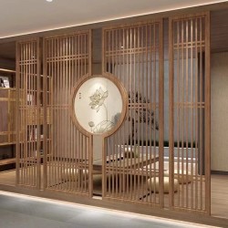 镂空金属屏风L026