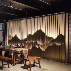 背景墙B001