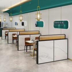 餐厅饭店矮隔断A201